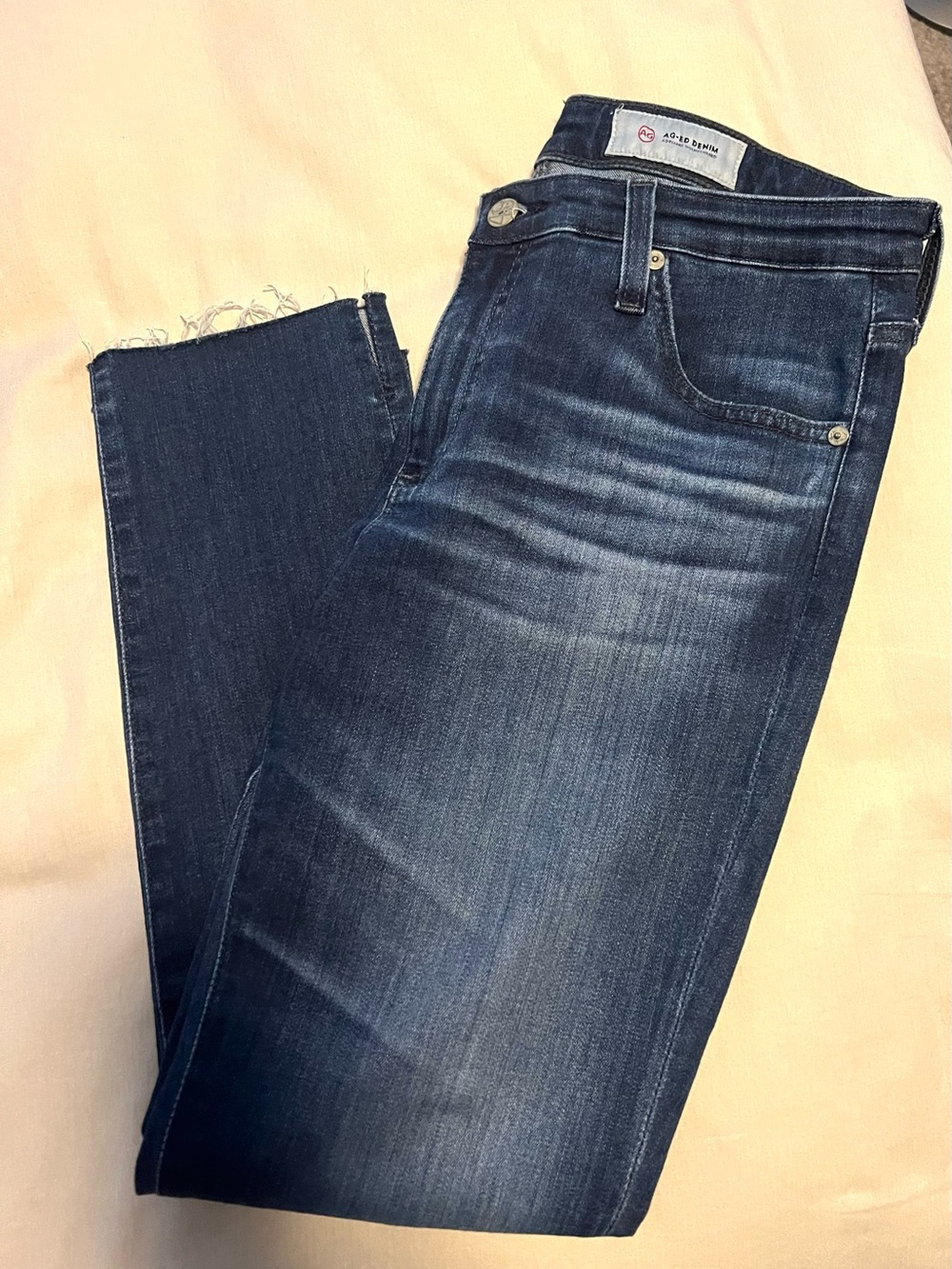 AG Adriano Goldschmied The Prima Cigarette Crop Jeans, Size 30 - Picture 9 of 15